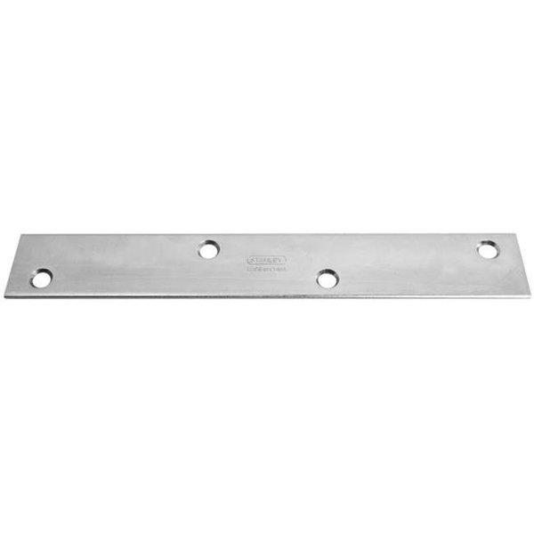 Stanley Stanley Hardware 12in. X 1-.09in. Zinc Plated Mending Plates Without Screws  220335 220335